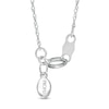 Thumbnail Image 2 of Peoples Private Collection 0.15 CT. T.W. Diamond Crown Pendant in 10K White Gold