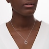 Peoples Private Collection 0.15 CT. T.W. Diamond Heart Pendant in 10K Two-Tone Gold