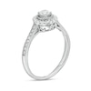 Thumbnail Image 2 of 0.29 CT. T.W. Diamond Frame Vintage-Style Engagement Ring in 10K White Gold