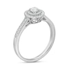 Thumbnail Image 3 of 0.29 CT. T.W. Diamond Double Frame Engagement Ring in 10K White Gold
