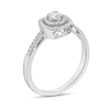0.29 CT. T.W. Diamond Double Cushion Frame Engagement Ring in 10K Gold