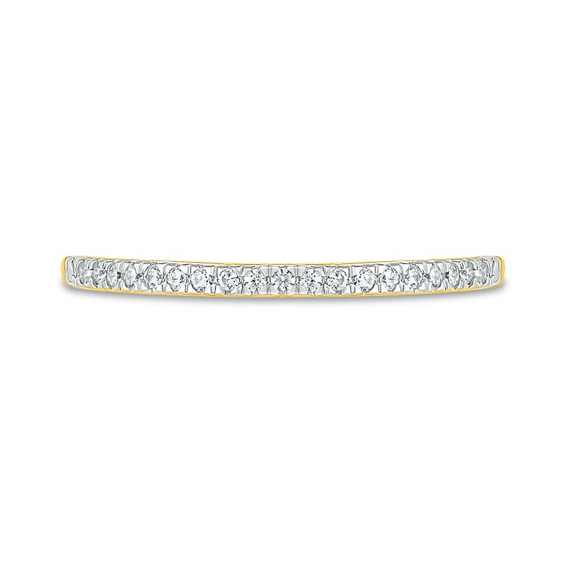 0.95 CT. T.W. Diamond Tilted Frame Vintage-Style Bridal Set in 10K Gold