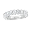 Thumbnail Image 0 of 3.00 CT. T.W. Oval Certified Lab-Created Diamond Anniversary Band in 14K White Gold (F/SI2)