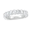 Thumbnail Image 1 of 3.00 CT. T.W. Oval Certified Lab-Grown Diamond Anniversary Band in 14K White Gold (F/SI2)