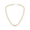 Thumbnail Image 1 of Men's 2.00 CT. T.W. Diamond Cuban Curb Chain Necklace in 10K Gold - 22"