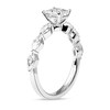 Thumbnail Image 1 of 1.10 CT. T.W. Princess-Cut and Marquise Diamond Engagement Ring in 14K White Gold