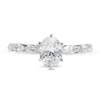 Thumbnail Image 2 of 1.60 CT. T.W. Oval and Marquise Diamond Engagement Ring in 14K White Gold
