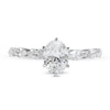 Thumbnail Image 3 of 1.60 CT. T.W. Oval and Marquise Diamond Engagement Ring in 14K White Gold