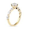 Thumbnail Image 1 of 1.60 CT. T.W. Round and Marquise Diamond Engagement Ring in 14K Gold