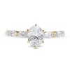 Thumbnail Image 2 of 1.60 CT. T.W. Oval and Marquise Diamond Engagement Ring in 14K Gold
