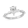 Thumbnail Image 0 of 1.60 CT. T.W. Pear-Shaped and Marquise Diamond Engagement Ring in 14K White Gold