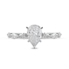 Thumbnail Image 2 of 1.60 CT. T.W. Pear-Shaped and Marquise Diamond Engagement Ring in 14K White Gold