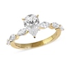 Thumbnail Image 0 of 1.60 CT. T.W. Pear-Shaped and Marquise Diamond Engagement Ring in 14K Gold