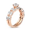 Thumbnail Image 1 of 1.89 CT. T.W. Round and Marquise Diamond Bridal Set in 14K Rose Gold