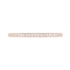 Thumbnail Image 7 of 1.45 CT. T.W. Baguette and Round Diamond Cushion-Shaped Sunburst Frame Bridal Set in 10K Rose Gold