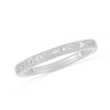 Thumbnail Image 6 of 0.69 CT. T.W. Baguette and Round Diamond Octagonal Frame Vintage-Style Bridal Set in 10K White Gold