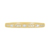 Thumbnail Image 8 of 0.69 CT. T.W. Baguette and Round Diamond Octagonal Frame Vintage-Style Bridal Set in 10K Gold
