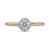 Thumbnail Image 2 of 0.50 CT. T.W. Diamond Frame Engagement Ring in 10K Gold (J/I3)