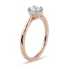 Thumbnail Image 1 of 0.50 CT. T.W. Diamond Frame Engagement Ring in 10K Rose Gold (J/I3)