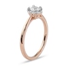 Thumbnail Image 2 of 0.50 CT. T.W. Diamond Frame Engagement Ring in 10K Rose Gold (J/I3)