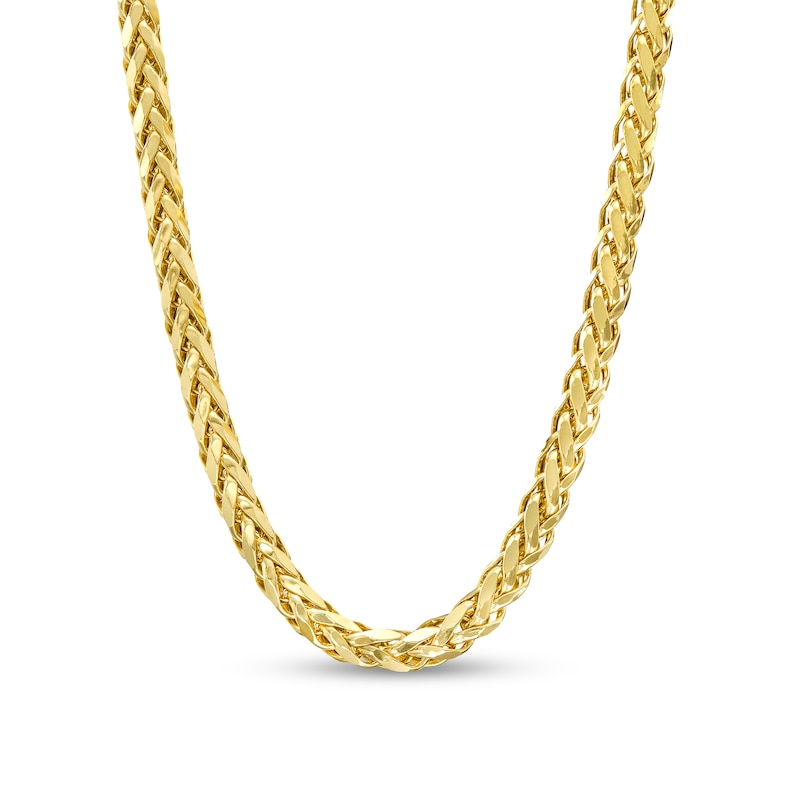 2.7mm Franco Chain Necklace in Hollow 10K Gold - 20"