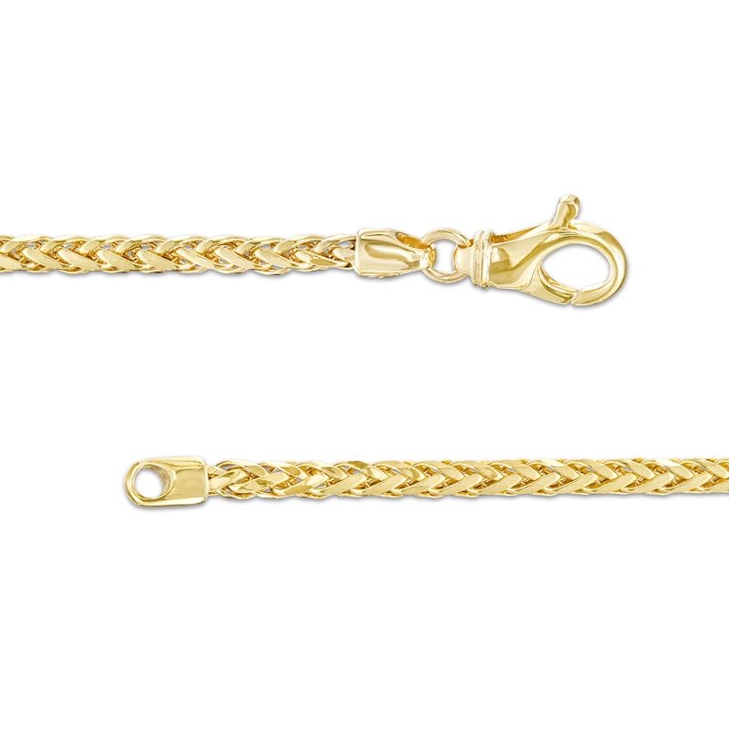 2.7mm Franco Chain Necklace in Hollow 10K Gold - 20"