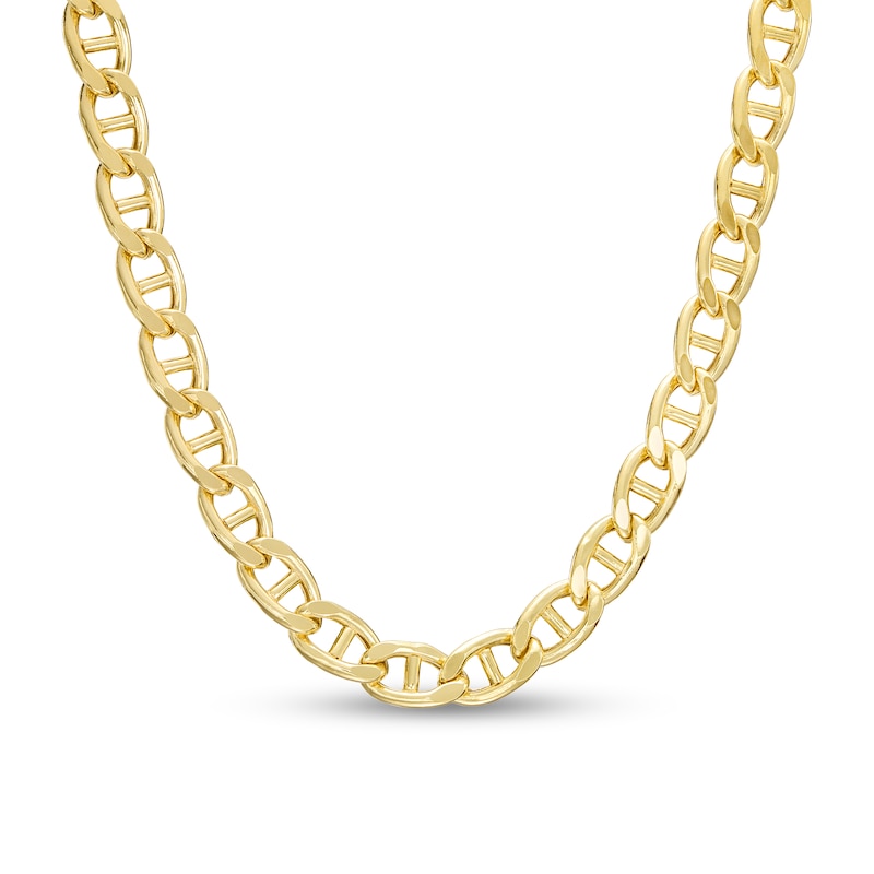 6.1mm Mariner Chain Necklace in Hollow 14K Gold - 20"|Peoples Jewellers