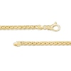 Thumbnail Image 3 of 4.1mm Franco Chain Necklace in Hollow 10K Gold - 22"