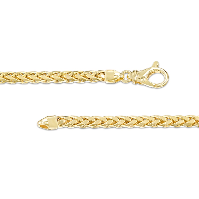 Main Image 3 of 4.1mm Franco Chain Necklace in Hollow 10K Gold - 22"