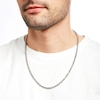 Thumbnail Image 2 of 4.0mm Rope Chain Necklace in Solid Sterling Silver – 22"