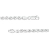 Thumbnail Image 3 of 4.0mm Rope Chain Necklace in Solid Sterling Silver – 22"
