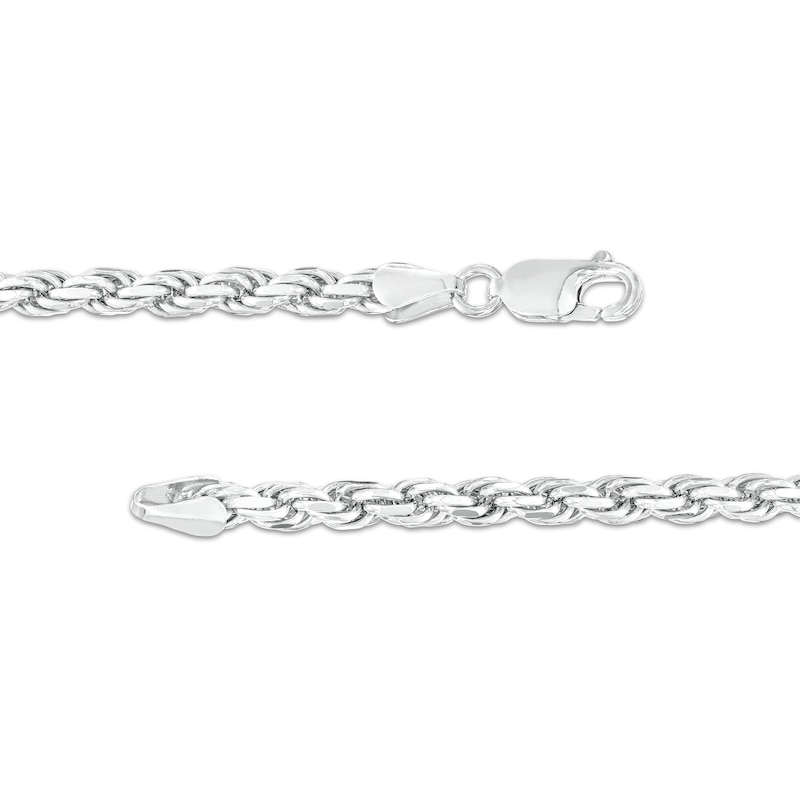 4.0mm Rope Chain Necklace in Solid Sterling Silver – 22"|Peoples Jewellers