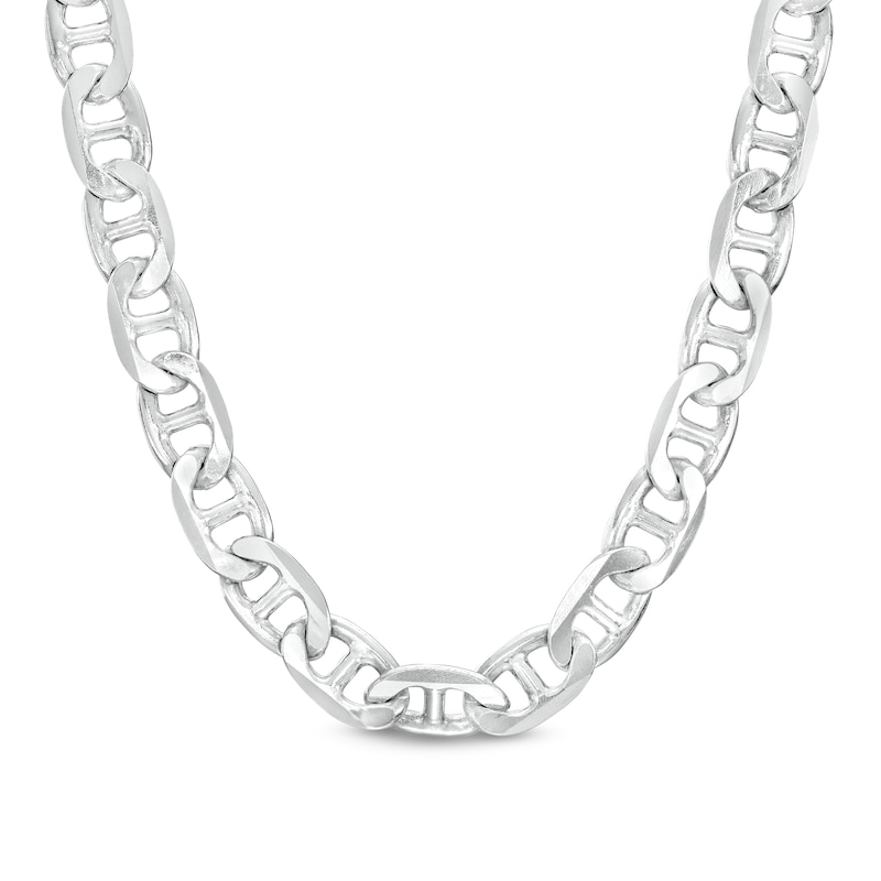 Main Image 1 of 6.9mm Mariner Chain Necklace in Sterling Silver – 22"