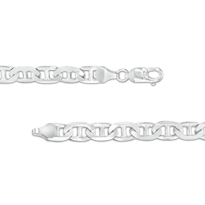 Main Image 3 of 6.9mm Mariner Chain Necklace in Sterling Silver – 22"