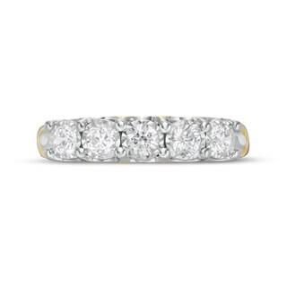 0.50 CT. T.W. Diamond Five Stone Anniversary Ring in 10K Gold