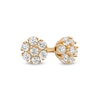 Thumbnail Image 0 of 0.20 CT. T.W. Composite Diamond Flower Stud Earrings in 10K Gold