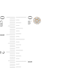 Thumbnail Image 2 of 0.20 CT. T.W. Composite Diamond Flower Stud Earrings in 10K Gold