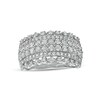 Thumbnail Image 0 of 1.45 CT. T.W. Diamond Multi-Row Anniversary Band in 10K White Gold