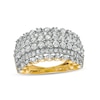 Thumbnail Image 0 of 1.45 CT. T.W. Diamond Multi-Row Anniversary Band in 10K Gold