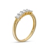 Thumbnail Image 2 of 0.45 CT. T.W. Princess-Cut Diamond Five Stone Anniversary Band in 10K Gold