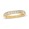 Thumbnail Image 0 of 0.45 CT. T.W. Princess-Cut Diamond Ten Stone Anniversary Band in 10K Gold