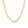 Thumbnail Image 0 of 3.5mm Curb Chain Necklace in Hollow 10K Gold