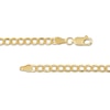 Thumbnail Image 2 of 3.5mm Curb Chain Necklace in Hollow 10K Gold