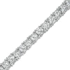 Thumbnail Image 0 of 10.00 CT. T.W. Diamond Tennis Bracelet in 10K White Gold – 7.5"