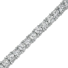 10.00 CT. T.W. Diamond Tennis Bracelet in 10K White Gold – 7.5&quot;