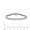 Thumbnail Image 4 of 10.00 CT. T.W. Diamond Tennis Bracelet in 10K White Gold – 7.5"
