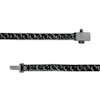 Thumbnail Image 3 of Vera Wang Men 3.0mm Black Spinel Tennis Bracelet in Sterling Silver with Black Ruthenium