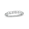 Thumbnail Image 0 of 0.45 CT. T.W. Diamond Five Stone Anniversary Band in 10K White Gold