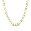 Thumbnail Image 1 of 3.5mm Curb Chain Necklace in Hollow 10K Gold – 22"