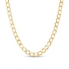 Thumbnail Image 0 of 3.5mm Curb Chain Necklace in Hollow 10K Gold – 22"